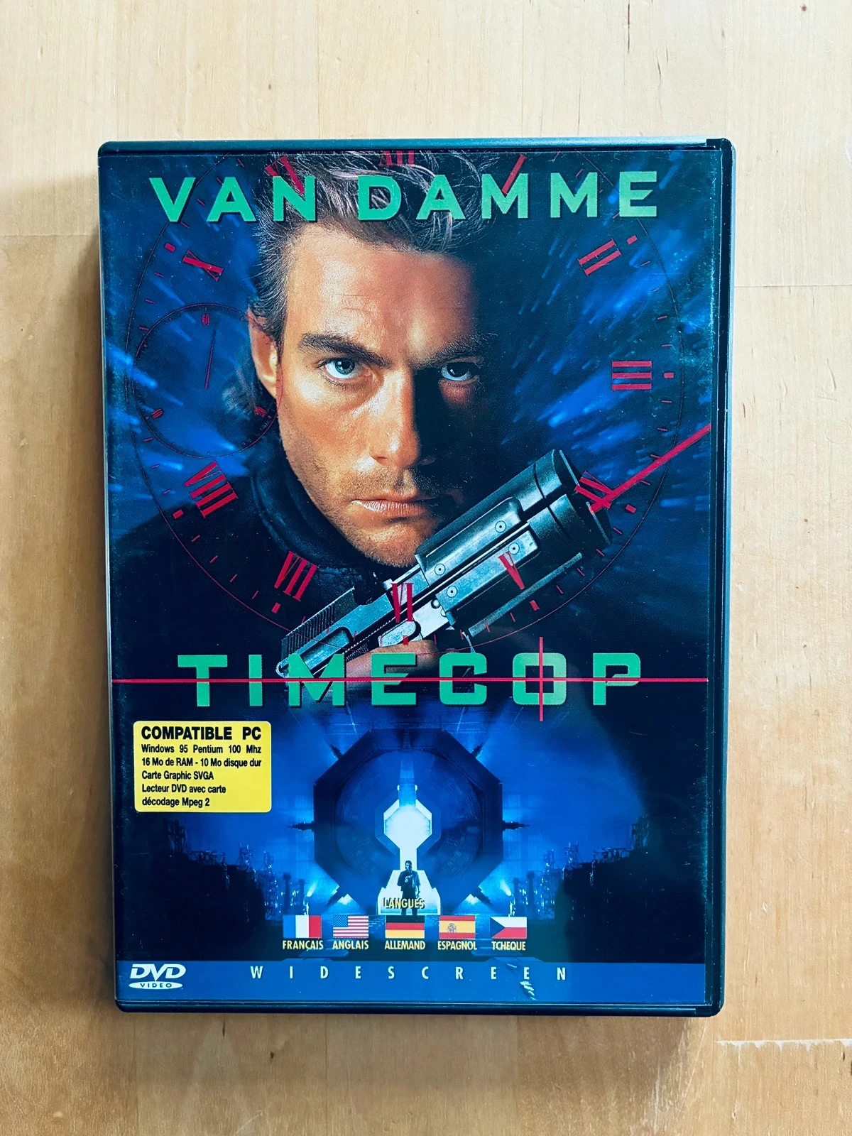 DVD Timecop de Peter Hyams avec JCVD.